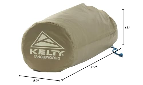 Kelty Tanglewood 3P lighter frame allows backpack-friendly setup