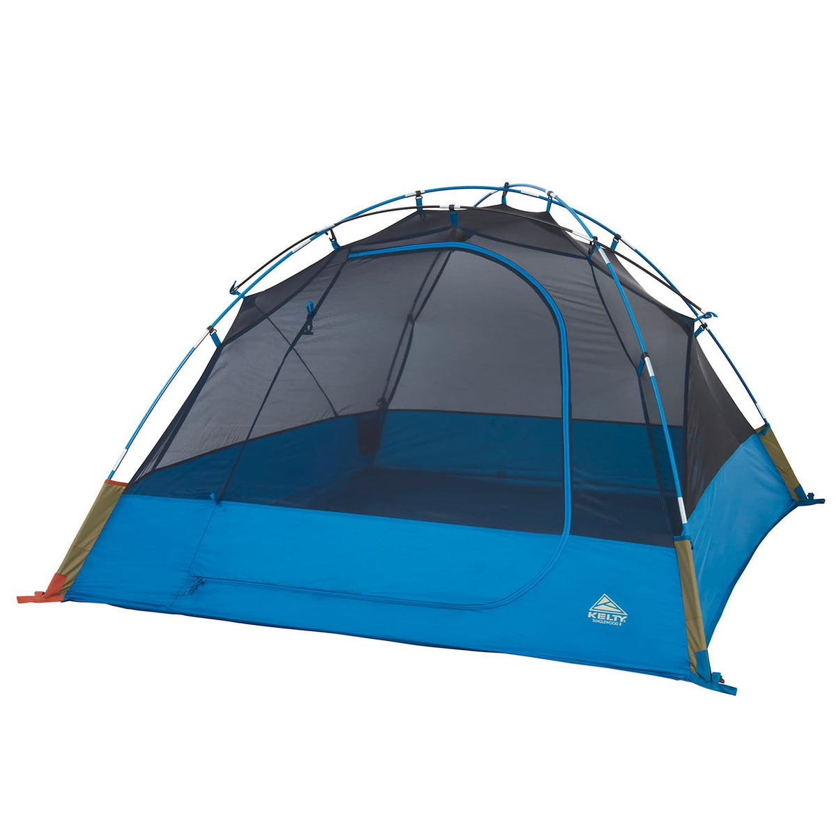 Kelty Tanglewood 3P tent-setup: quick, tool-free assembly for faster campsite pitching.