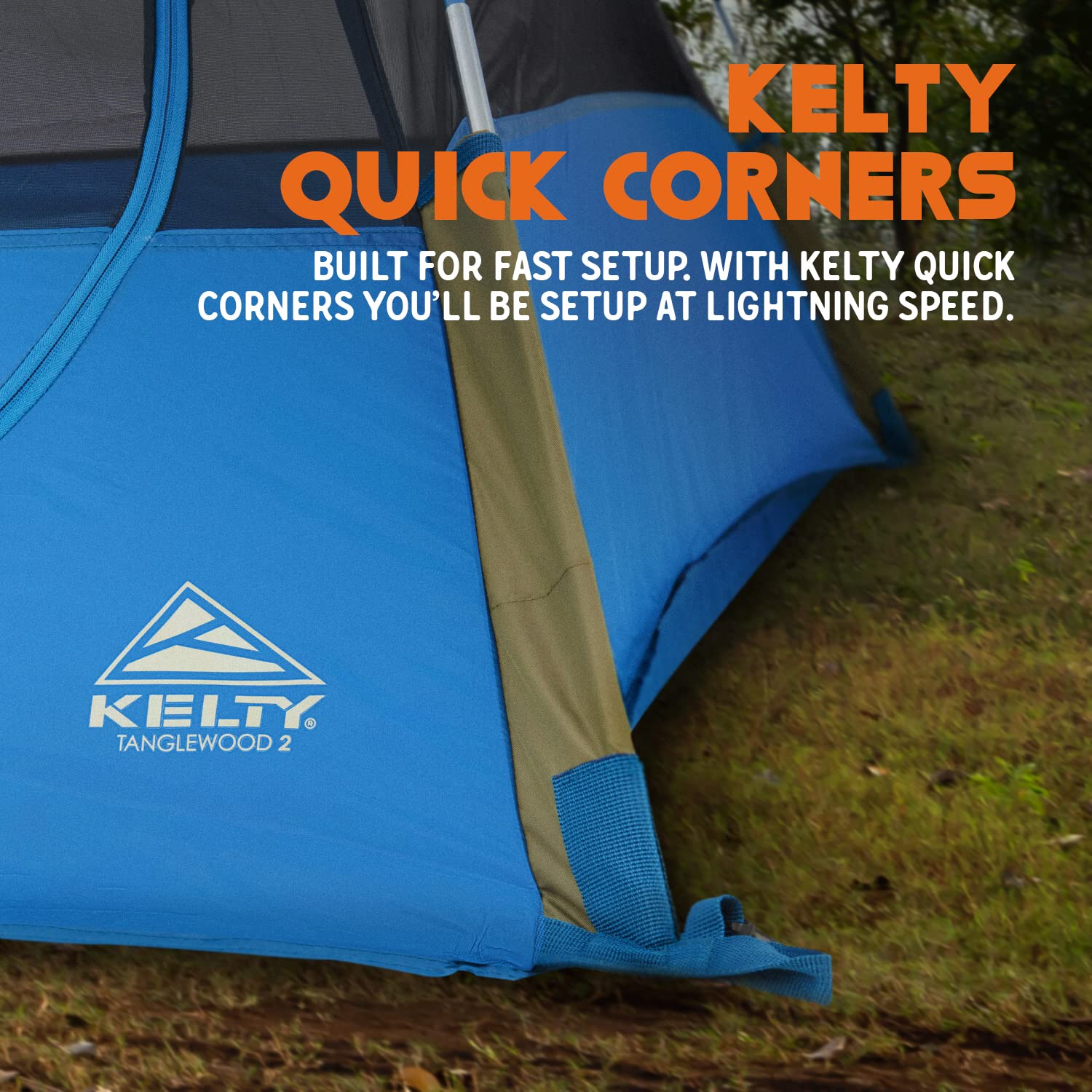 Kelty Tanglewood-double-vestibule: extra gear space to keep essentials organized.