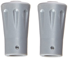 Kelty trekking pole rubber tip on concrete provides non-marking grip for outdoor paths