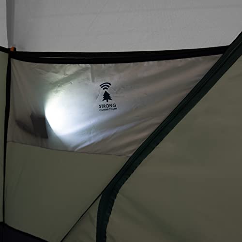 Kelty Wireless backyard camping setup supports family overnights