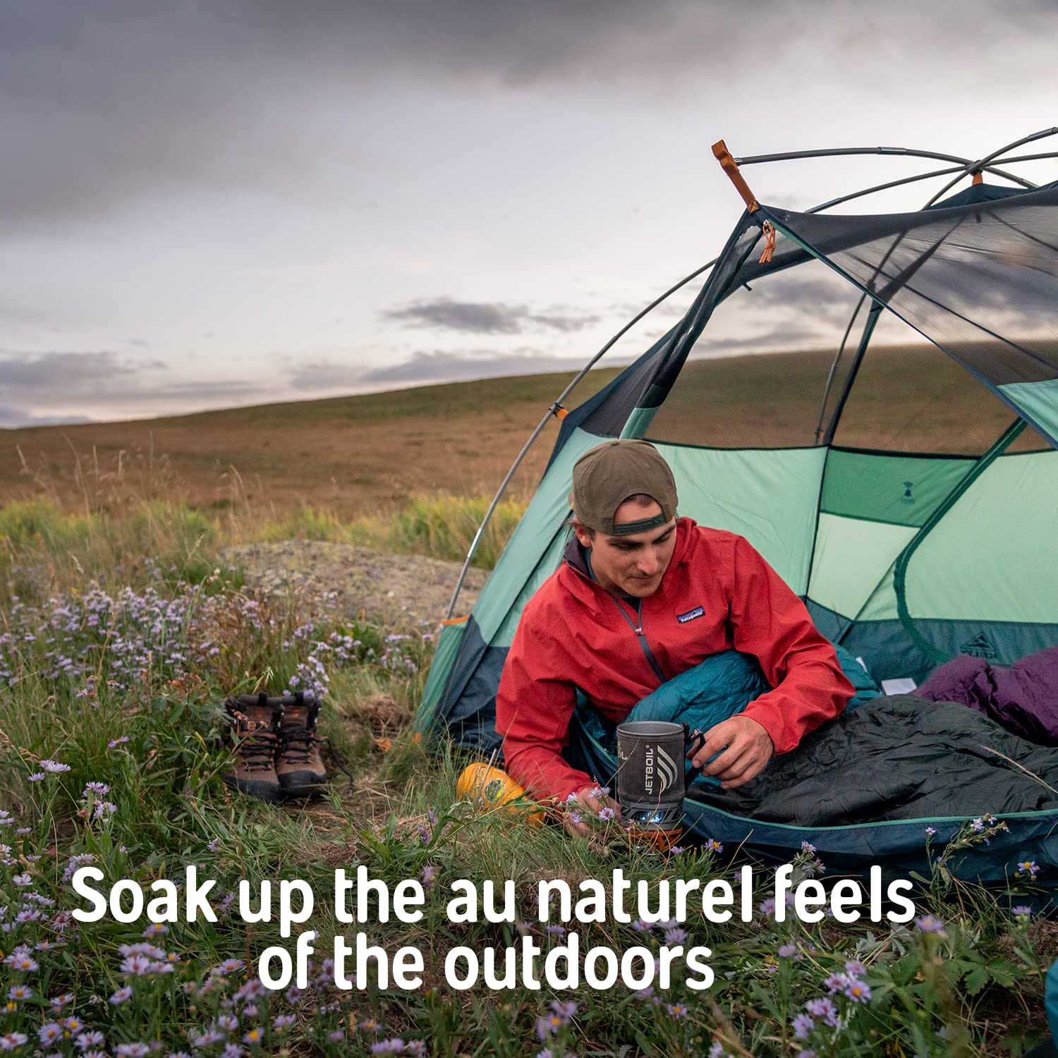 Kelty Wireless fly-on-off option offers airflow whether the fly is attached or not