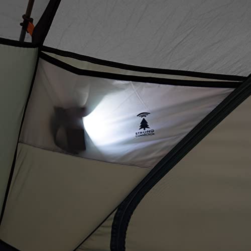 Kelty Wireless interior feels spacious for two sleepers with gear