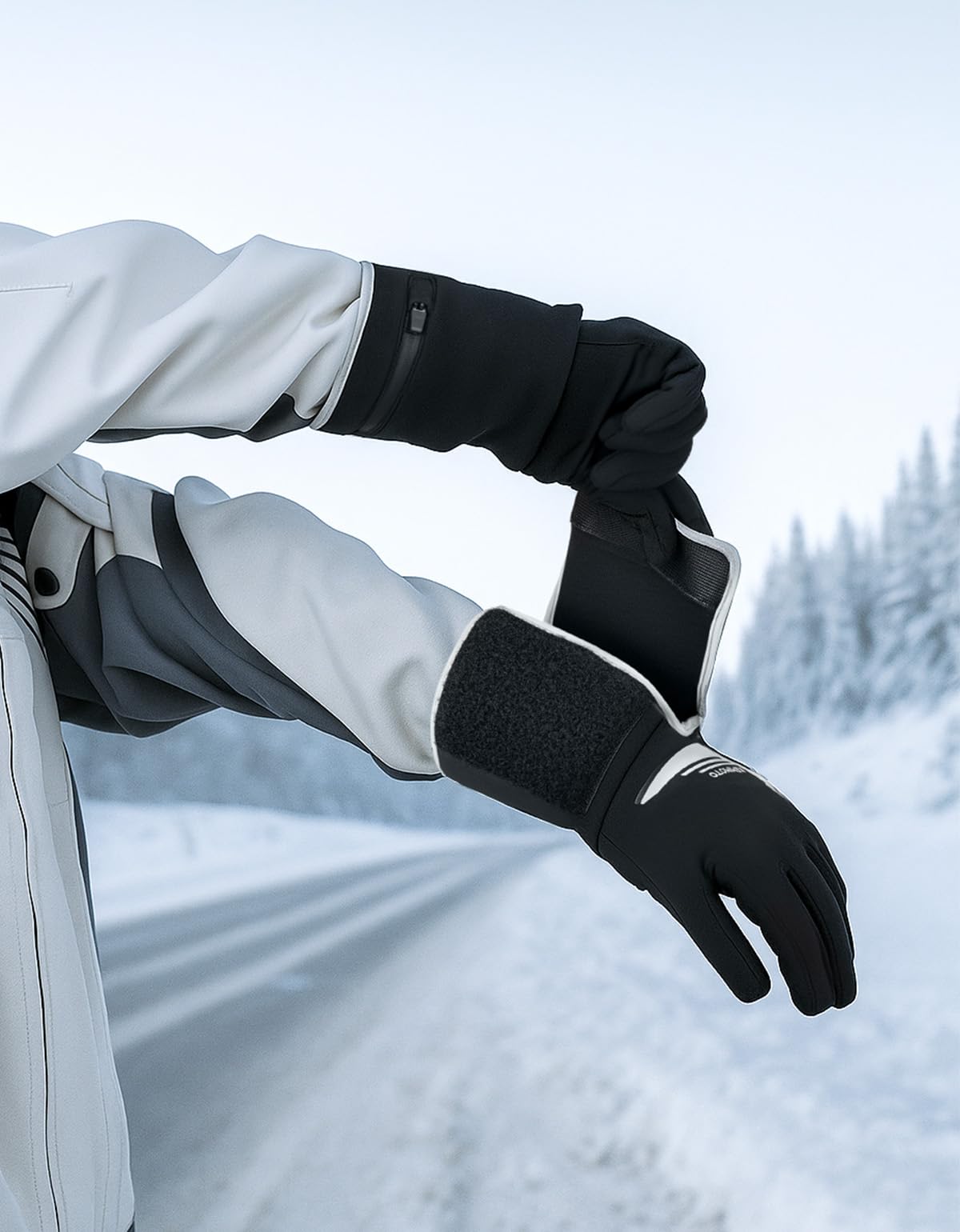 KEMIMOTO heated gloves breathable lining for comfort in cold weather