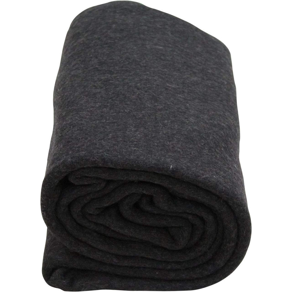 Kemp USA 80% wool blanket folded for compact warmth during camping and travel