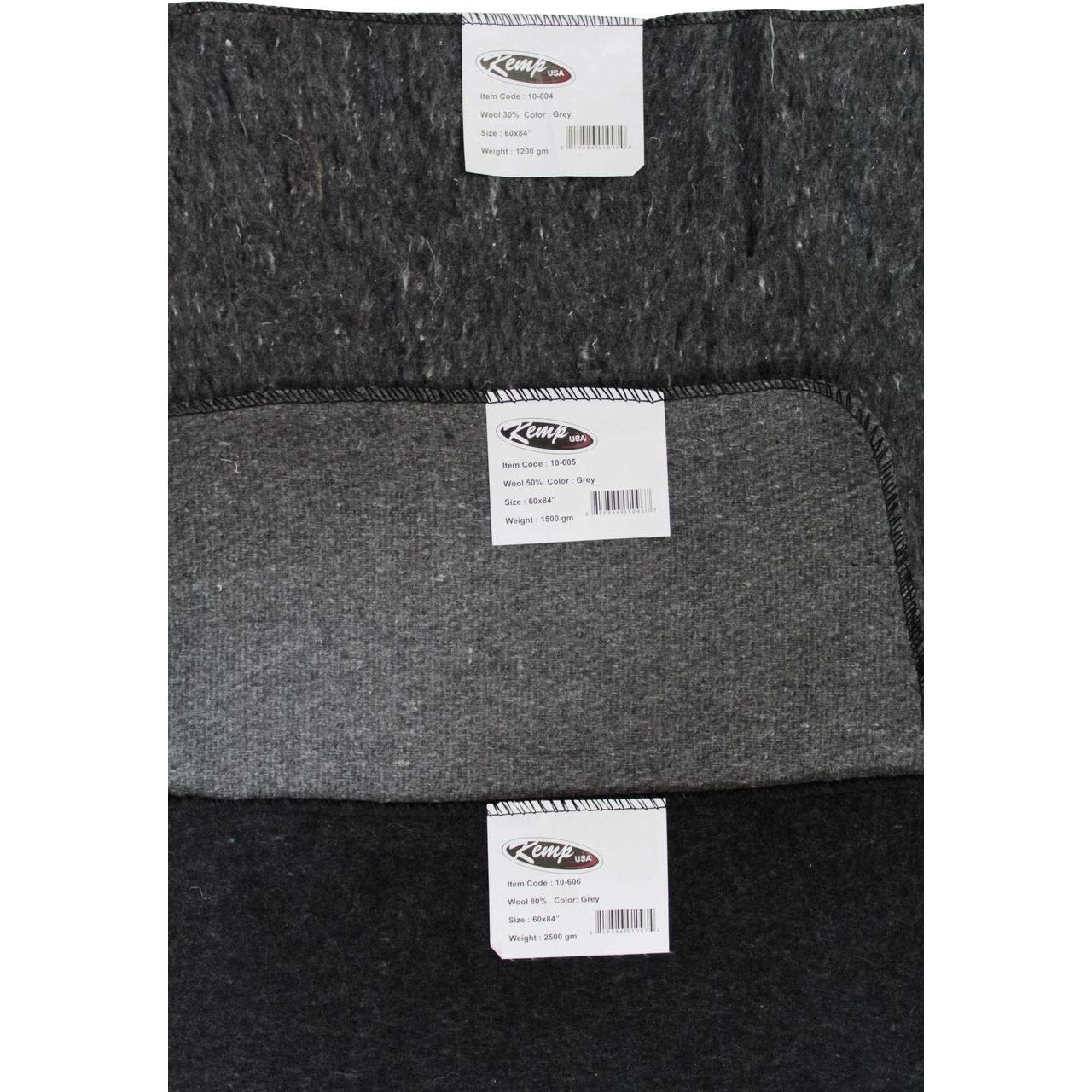 Kemp USA 80% wool blanket included in a survival kit for durable emergency warmth
