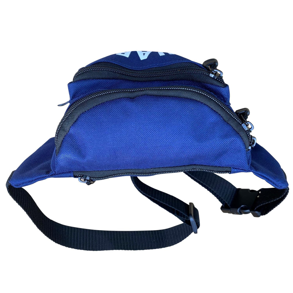 Kemp USA Lifeguard Hip Pack logo enhances visibility on duty.