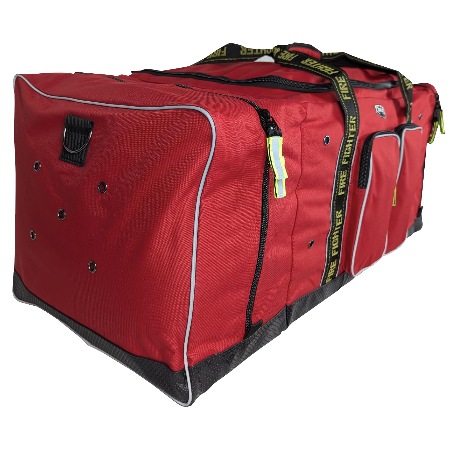 Kemp USA gear bag exterior pockets organize radios and flashlights