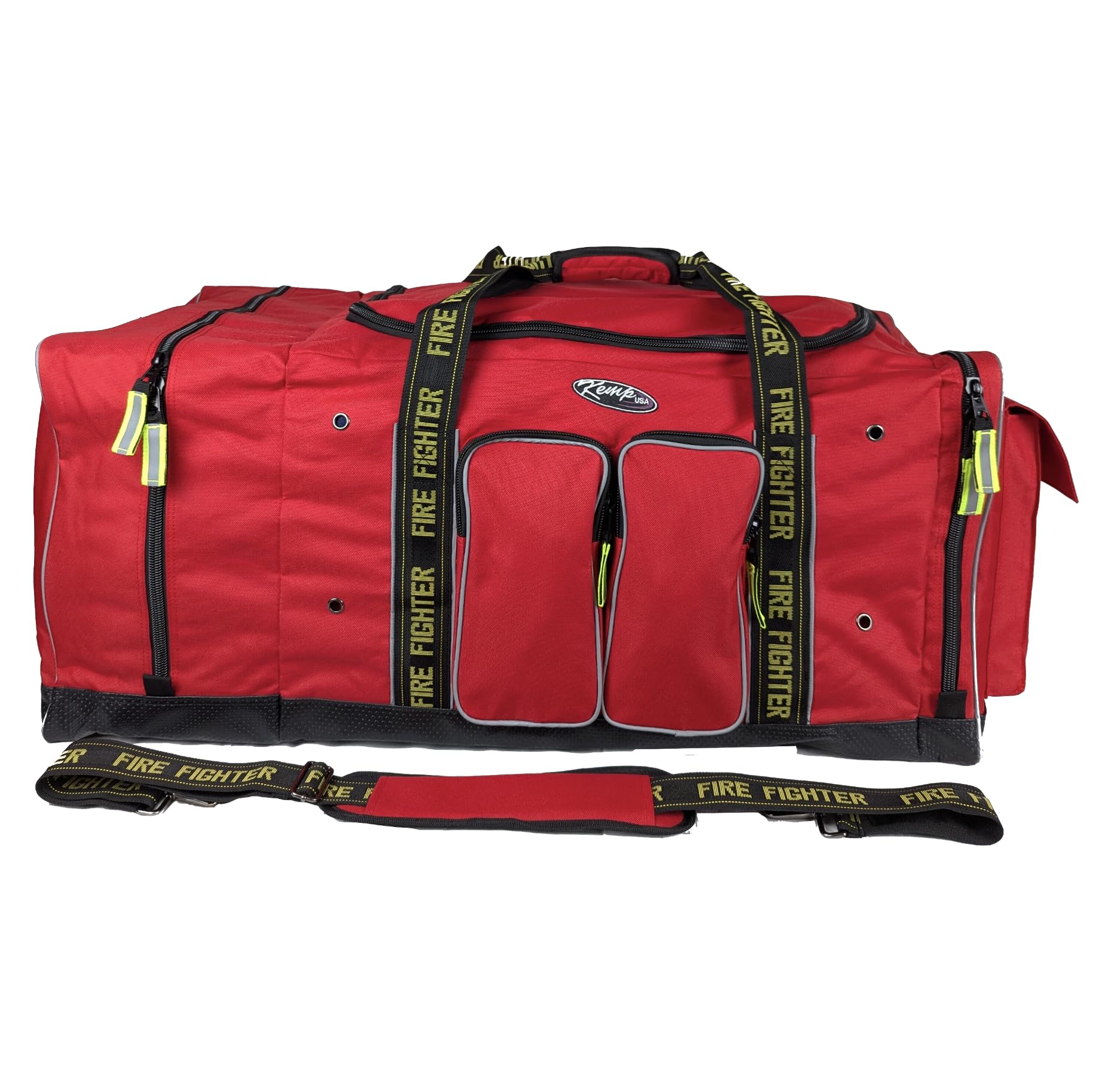 Kemp USA gear bag main compartment ready to hold turnout gear and personal items
