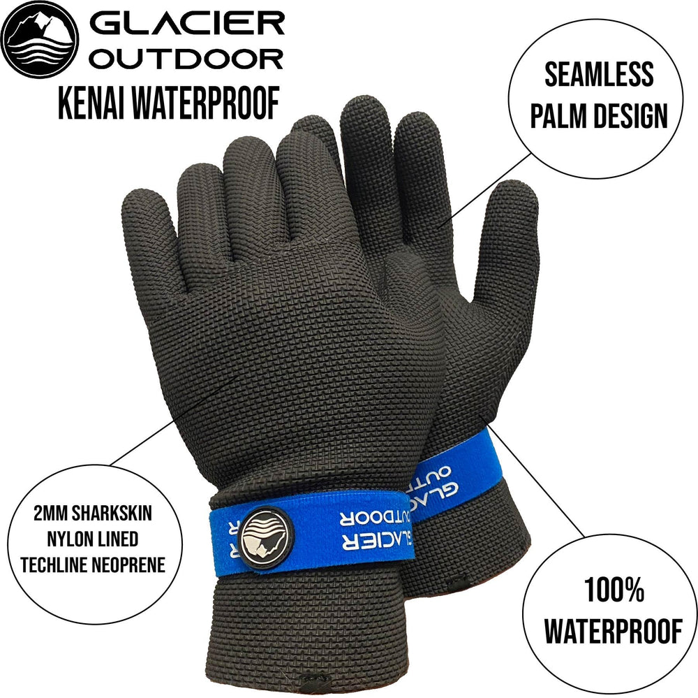 Seamless palm design of Kenai glove for improved dexterity