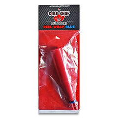 Kenders Outdoors Cold Snap Reel Wrap blue closeup highlights the install tool and grip-friendly design