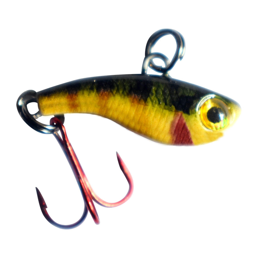 Kenders Outdoors T-Rip Mini Vibe Bait in bluegill color for panfish attraction and fast sinking