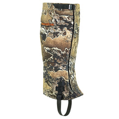 Kenetrek hunting gaiter Realtree Escape front-opening design for dry, quiet snow-ready treks