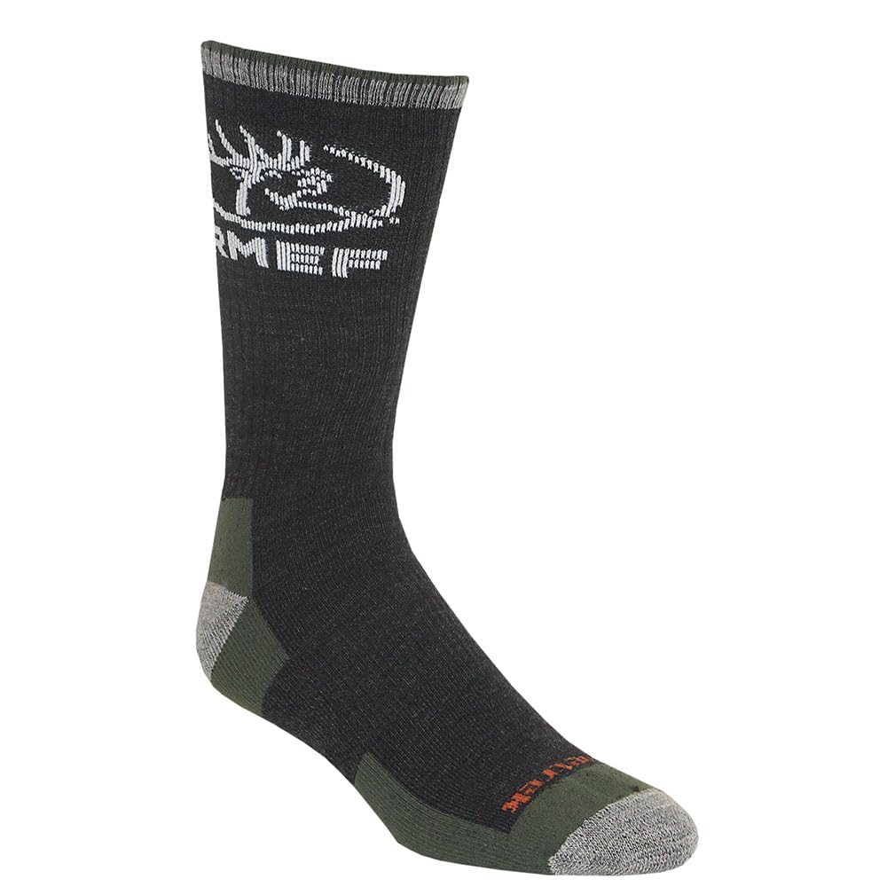 Kenetrek X RMEF Yellowstone hunting sock main view showing reinforced heel for durability
