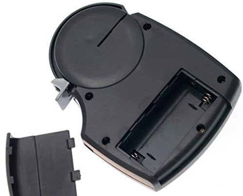 Operator placing the fishing hook onto the device