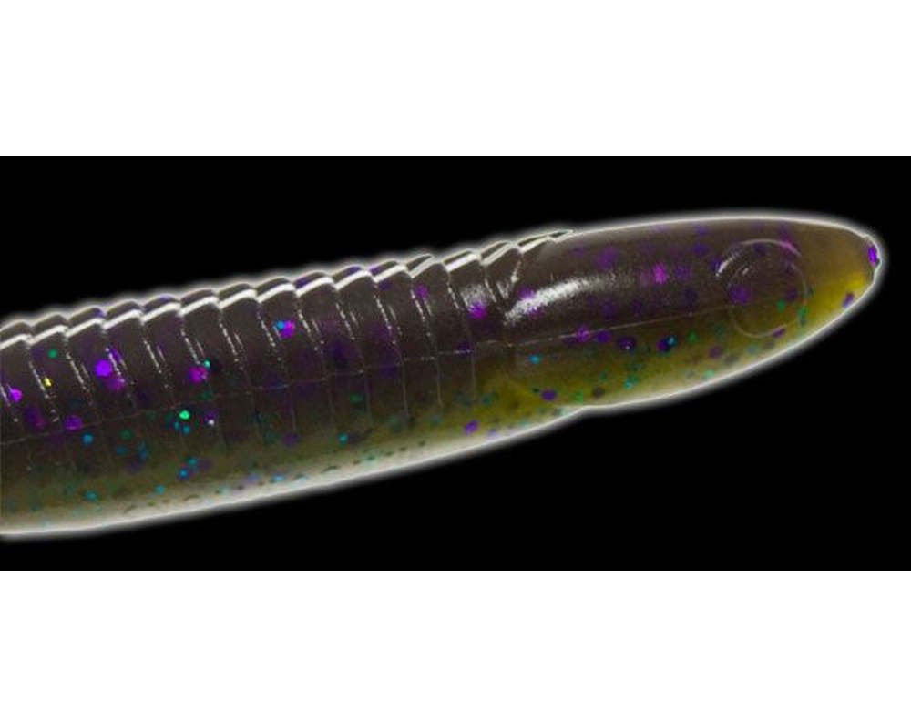 Kenneth Cole REACTION SKD-025 Skinny Dipper on sprayed grass, ideal for weedless retrieves around grass beds.