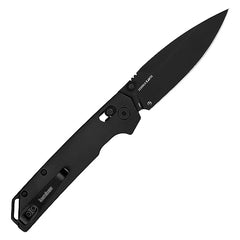 Aluminum handle with black anodized finish