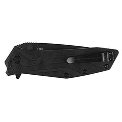 Assisted opening mechanism with built-in flipper