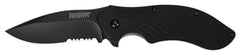 Close-up of 3.1 inch 8Cr13MoV blade on Clash