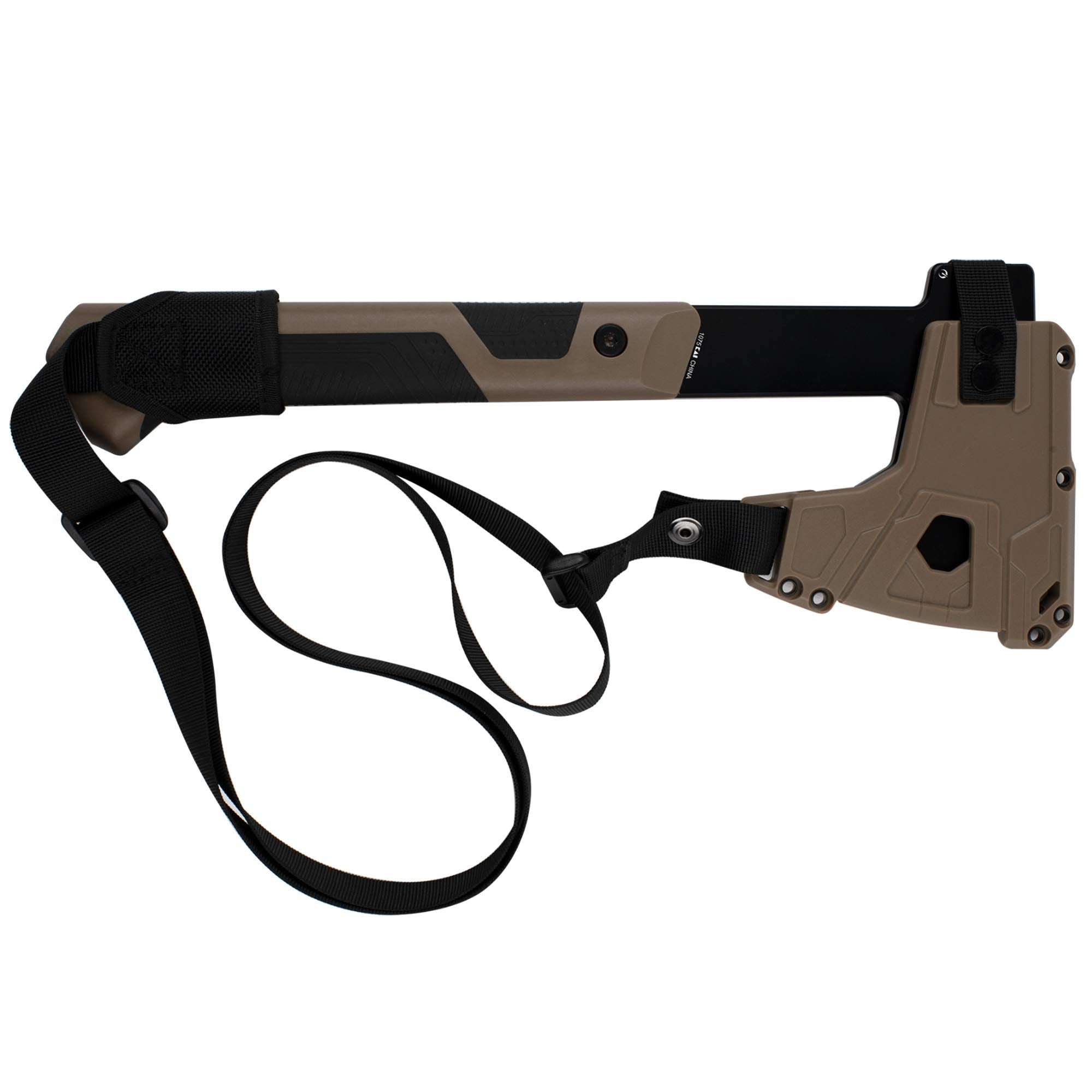 Kershaw Deschutes angular handle profile for a secure grip in outdoor tasks