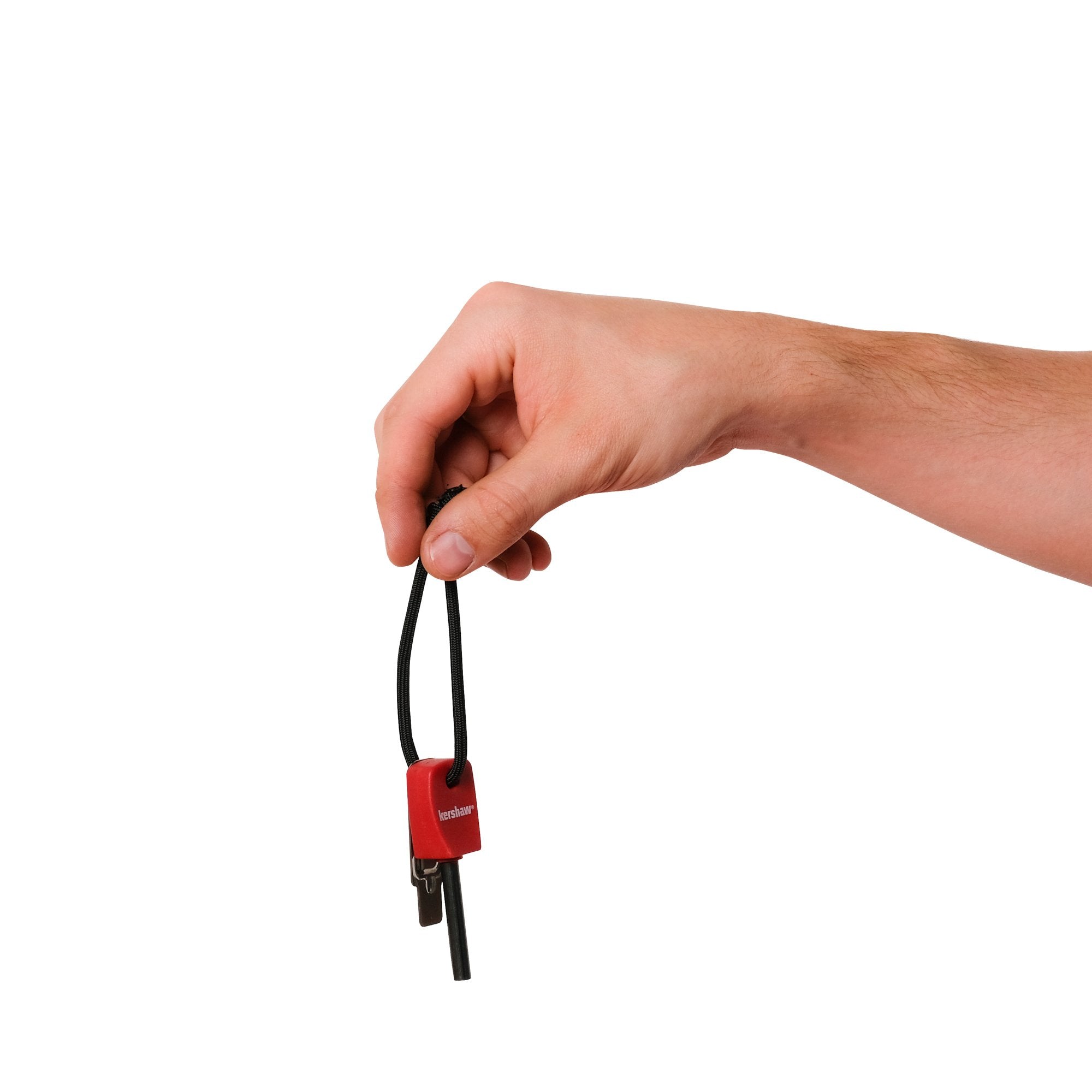 Kershaw Firestarter nylon lanyard attachment for secure carry