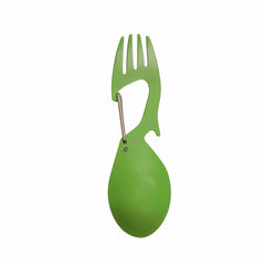 Kershaw Green Ration fork and spoon ends for versatile camp meals