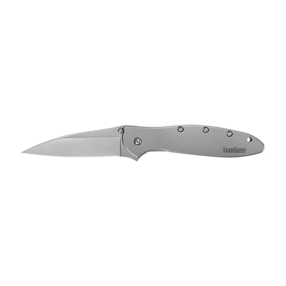 Kershaw Leek black pocketknife with Cerakote finish
