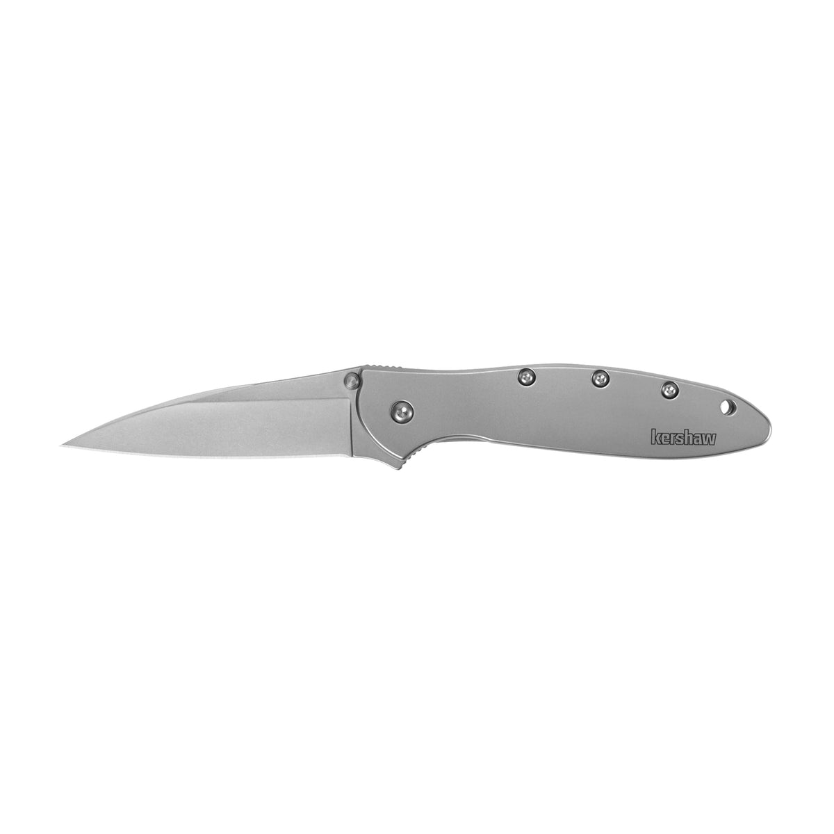 Kershaw Leek black pocketknife with Cerakote finish
