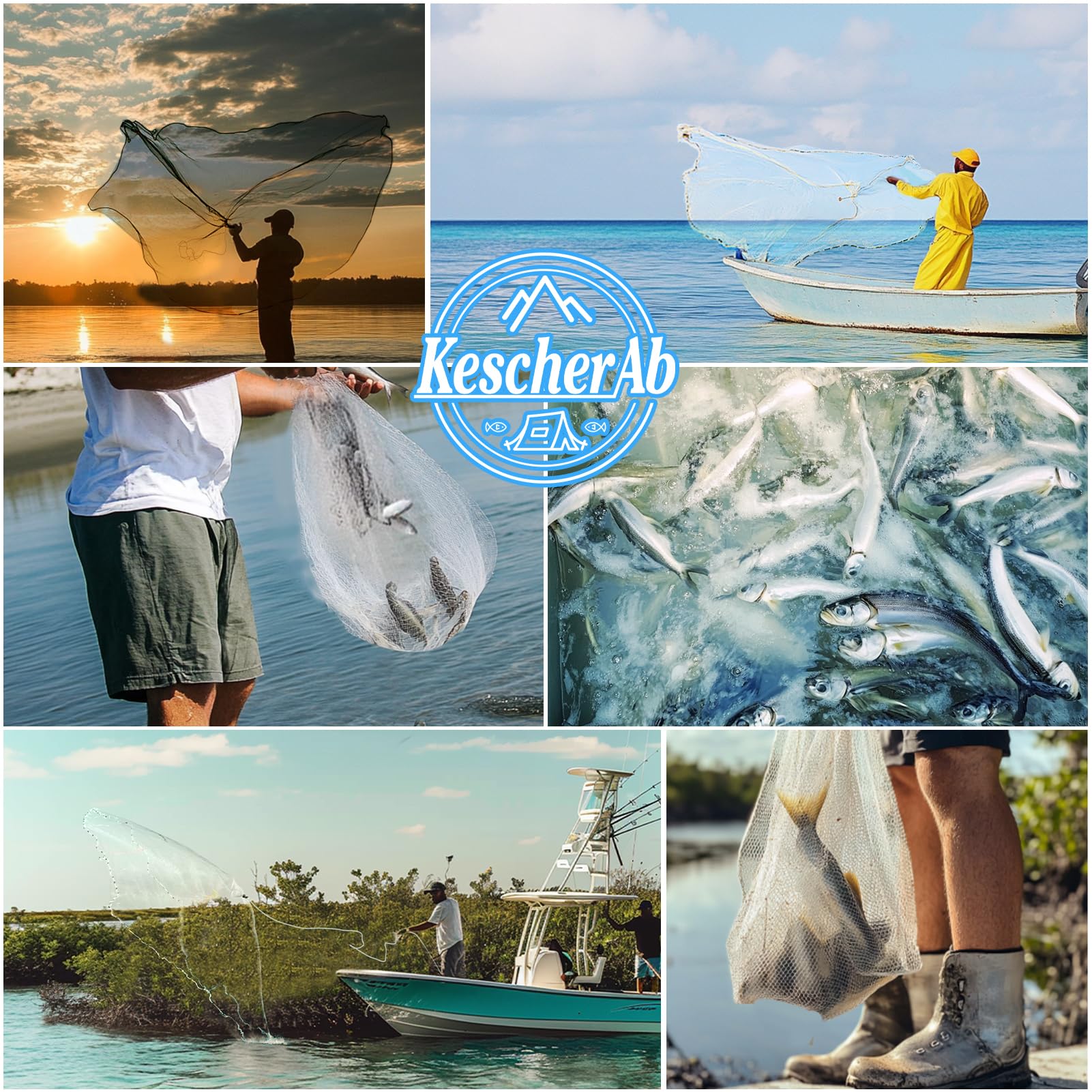 KescherAb easy-throw design image illustrating beginner-friendly casting