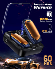 Kesguar charging case display shows compact, organized power for long trips.