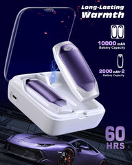Kesguar hand warmers 2-pack side view showing slim pocket-friendly profile