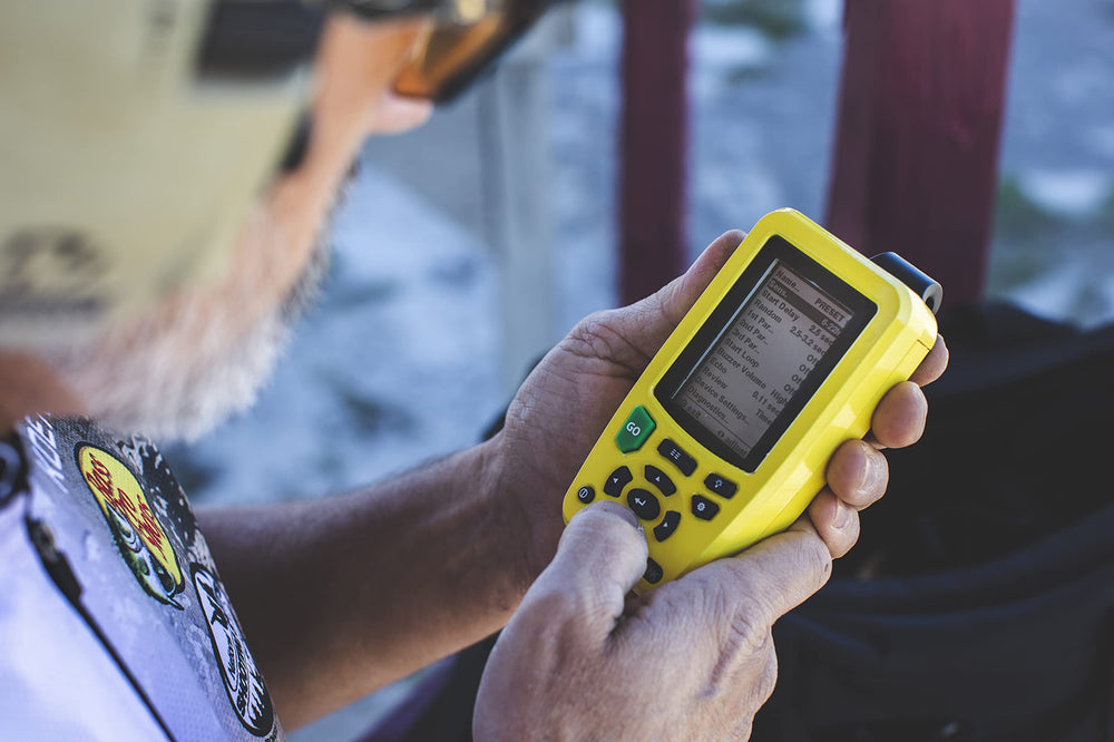 Kestrel Ballistics KST1000 shot timer drop-tested durability in field scenarios.