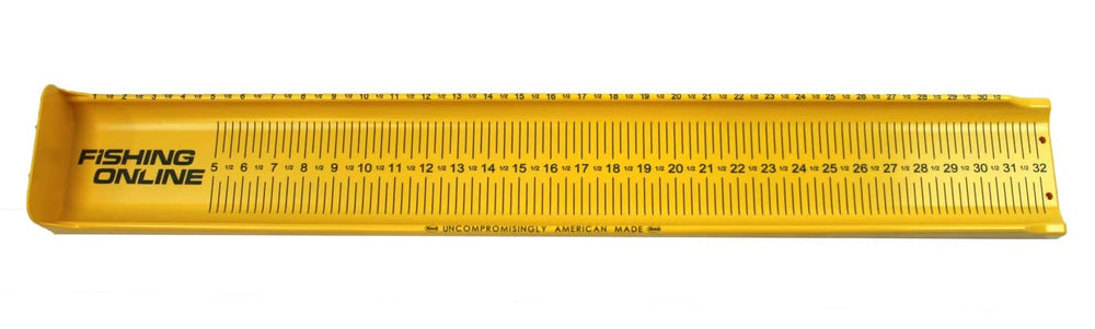 Ketch Karbonate 32-inch measuring board side view highlighting lightweight design for kayak fishing