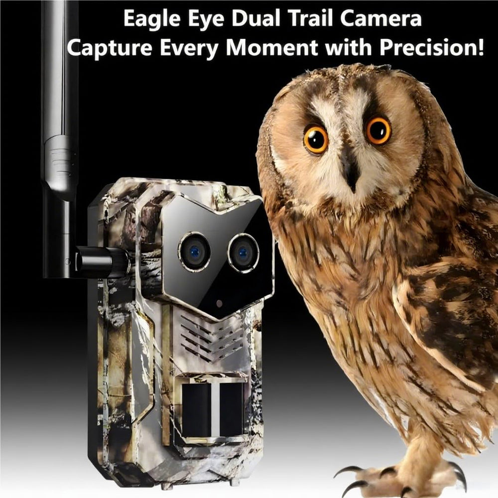 KeuangXpet dual-lens-night-vision-setup captures wide scenes and close wildlife details at any hour.