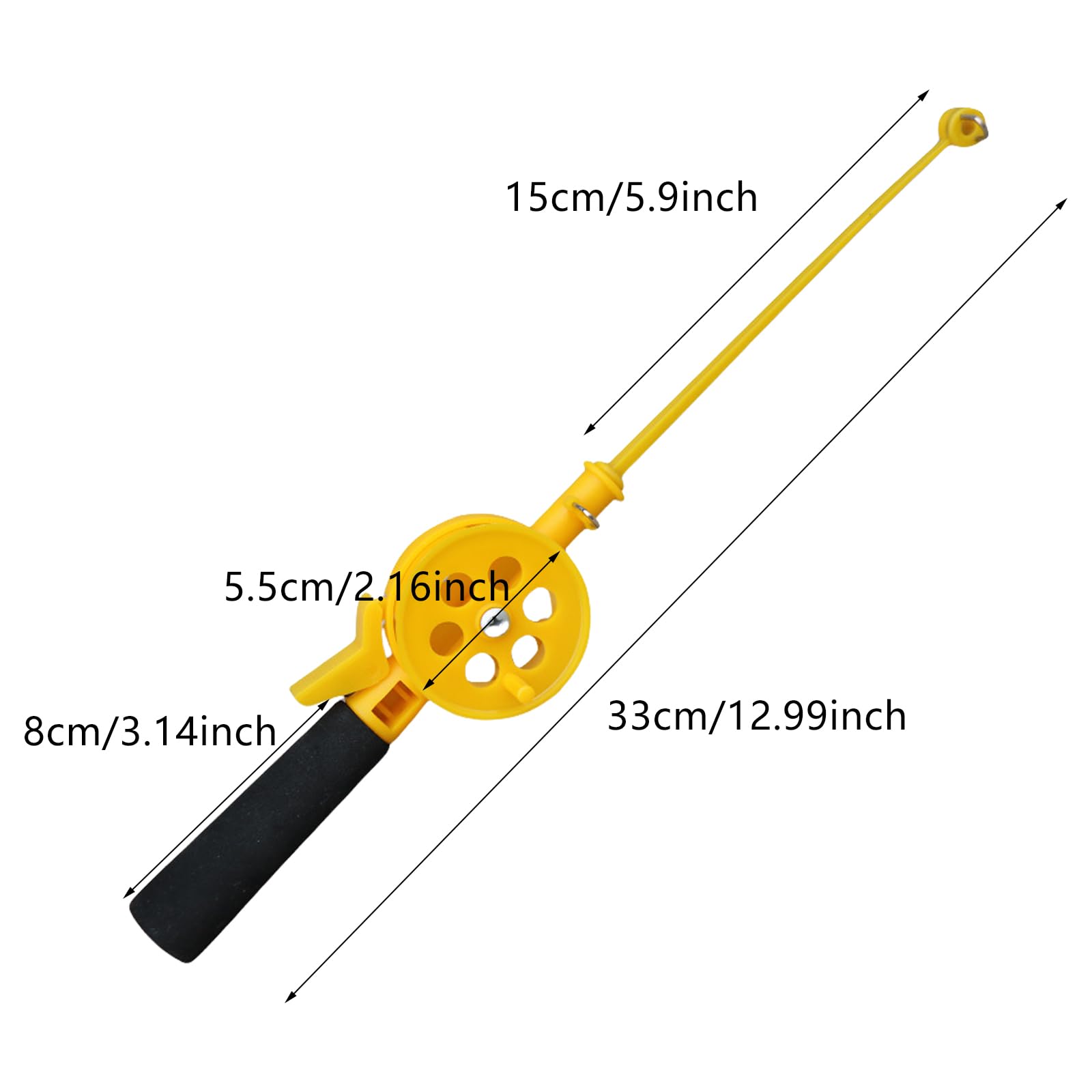 KEXIAO includes a single rod for simple setup.