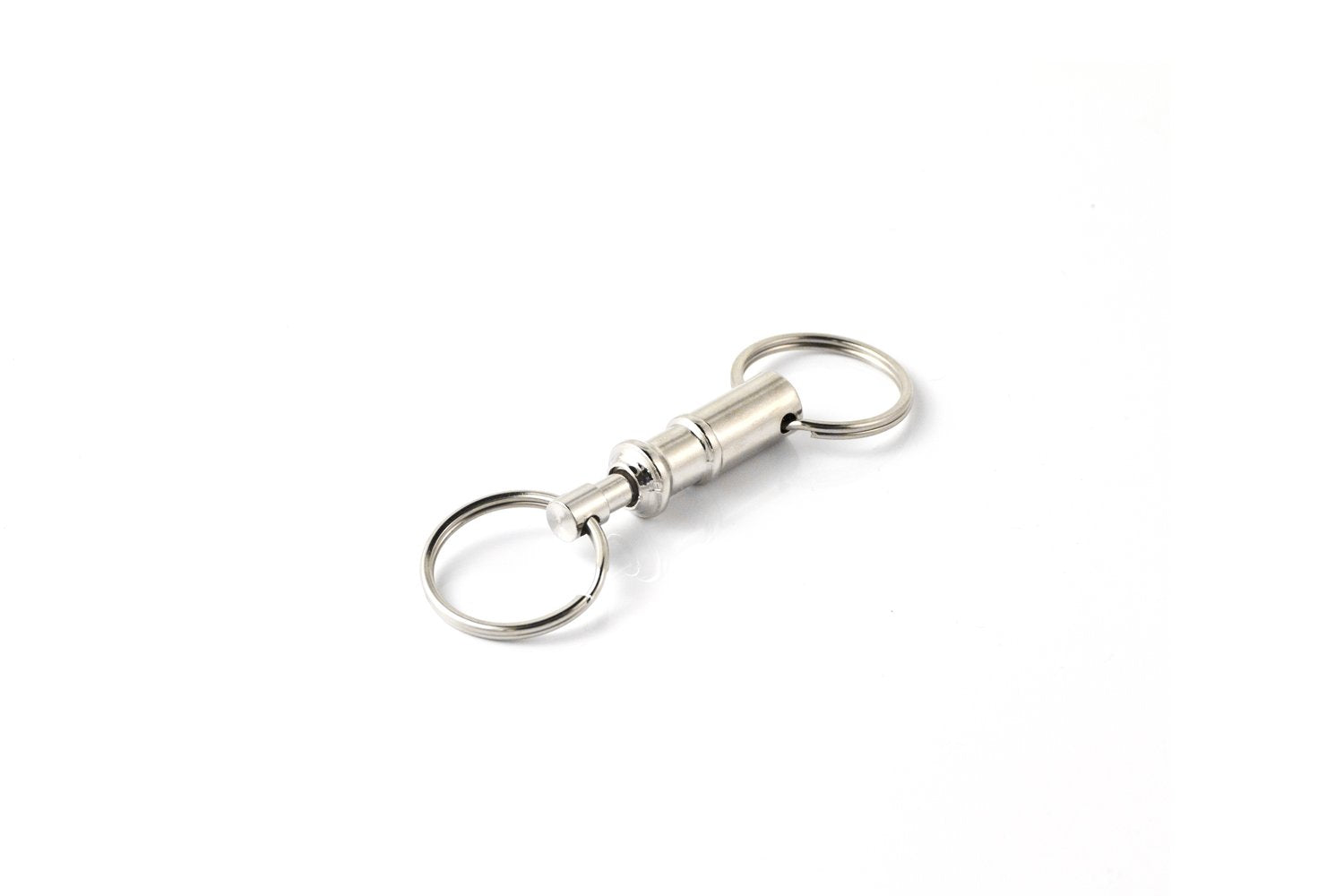 KEY-BAK Quick Release Side Slide with chrome cylinder enables fast key separation.