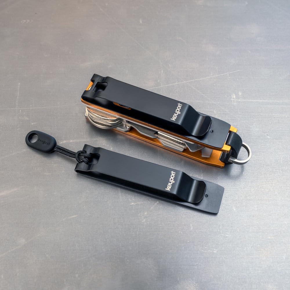 KO pocket clip clipped to belt, bag, or MOLLE for versatile carry
