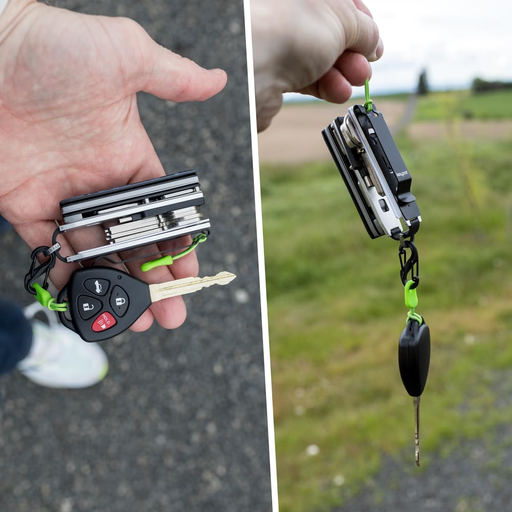 KO pocket clip rotated to sit flat inside a pocket