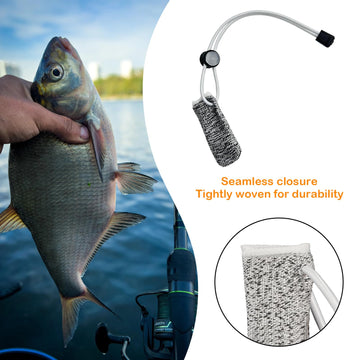 Usage scenario: fishing with single finger gloves protecting fingers