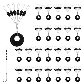 Bulk pack of 1200 bobber stops with rings