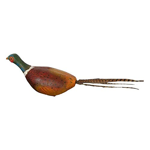 KHAMPA 3D archery target pheasant, chest vitals close-up emphasizes scoring area.