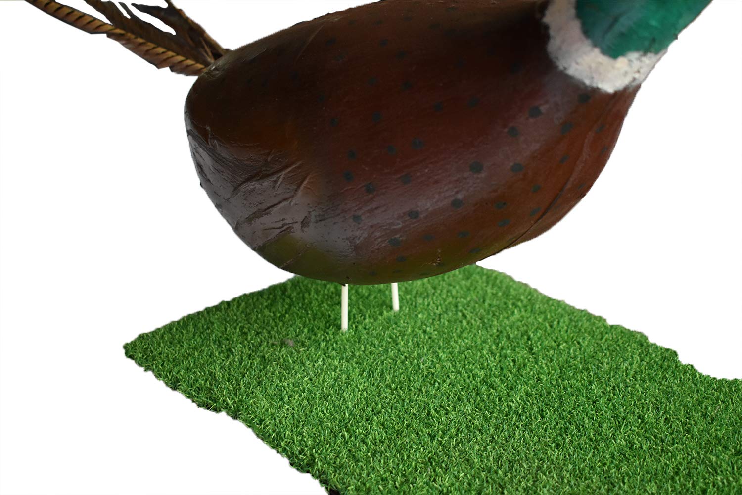 KHAMPA 3D archery target pheasant, outdoor-use showcases backyard practice versatility.