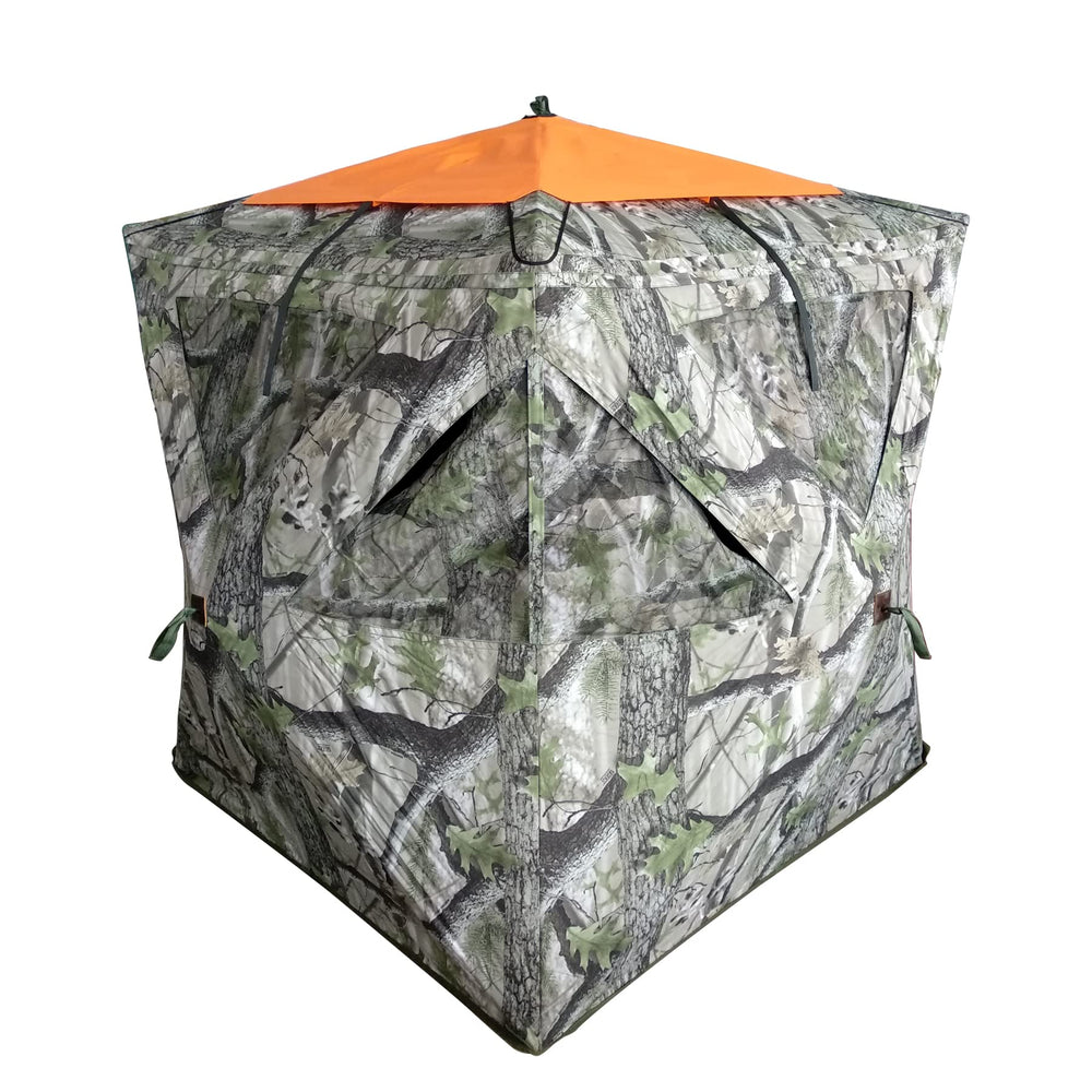 KHAMPA Blaze Orange Safety Panels showing bright safety color in use