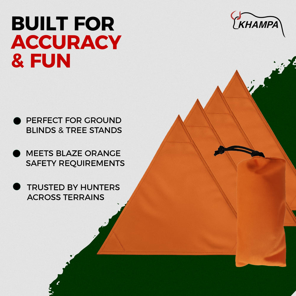 KHAMPA Two-pack with bag enables versatile hunting blind configurations