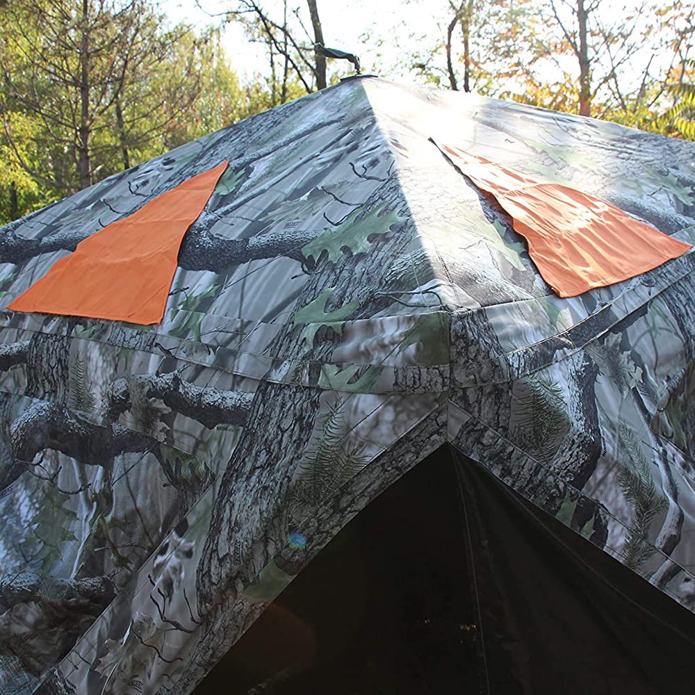 KHAMPA hunting blind panel set packaging and contents overview