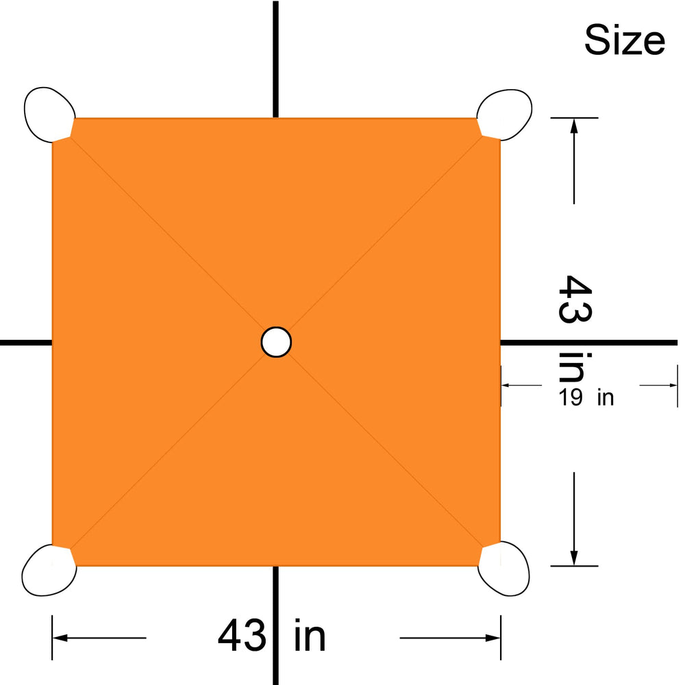 KHAMPA Universal-Fit Blind Cap attachment demonstrated on hub-style blind