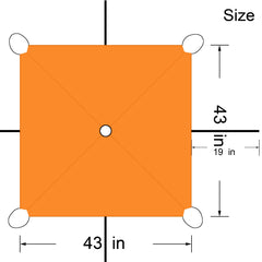 KHAMPA Universal-Fit Blind Cap attachment demonstrated on hub-style blind