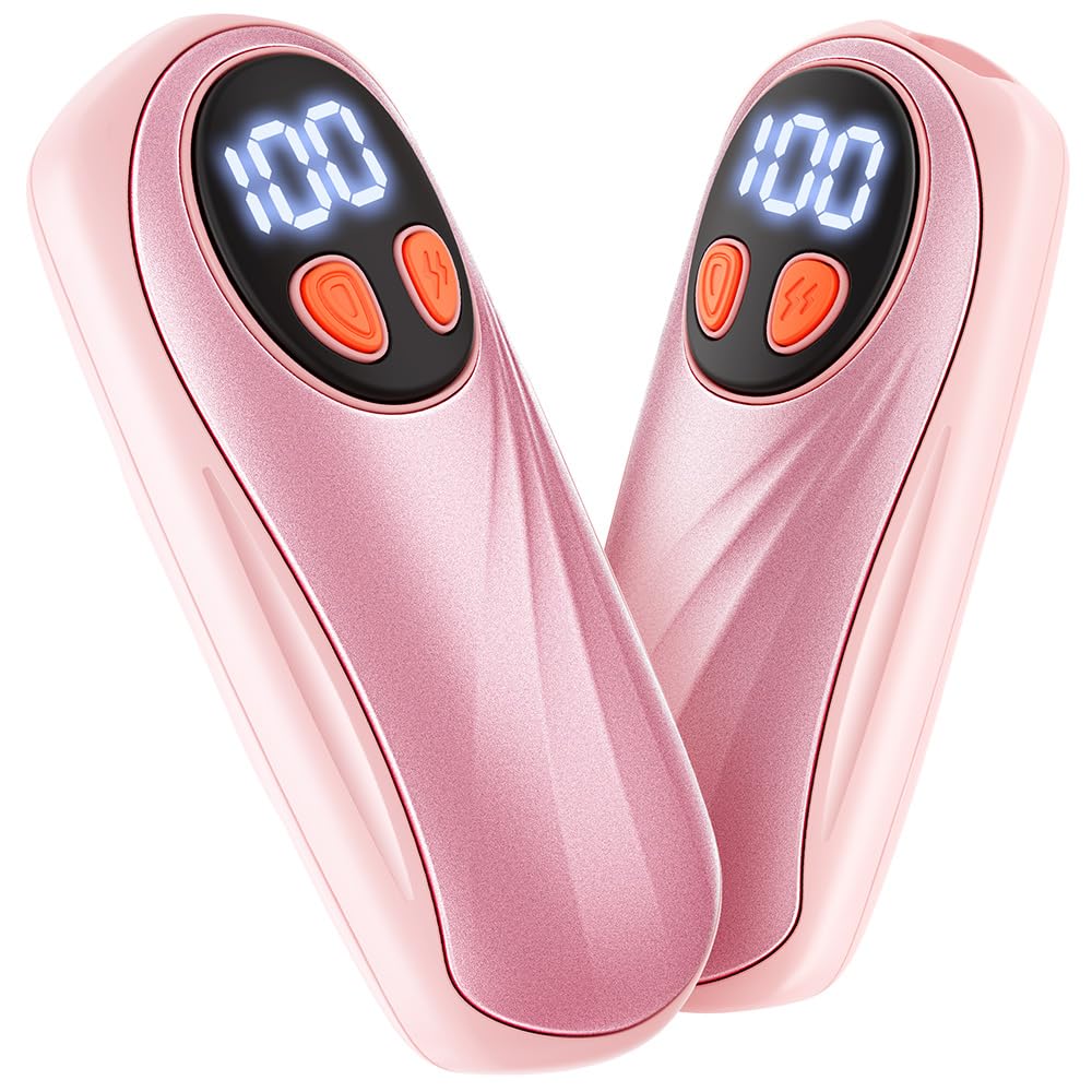KILeap hand warmers two-pack front view highlighting sleek design for portable warmth on the go