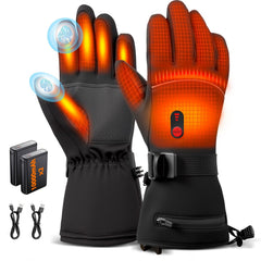 Kibuhain heated gloves battery pack delivers long-lasting warmth for outdoor activities.