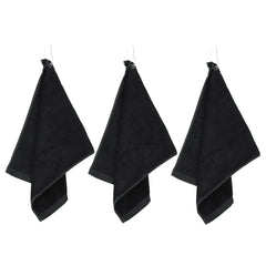 KICHOUSE cotton sports towel with hook, attach to golf bag for quick access.